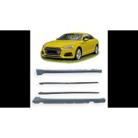 [Sport Side Skirts Set suitable for AUDI A5 (F5) Coupe Sportback Convertible Pre-Facelift 2016-2020]