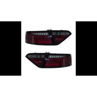 [Tail Lights LED Red Smoke suitable for AUDI A5 (8T) Coupe Convertible Sportback Pre-Facelift 2007-2009]