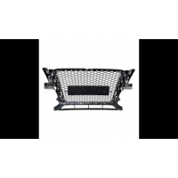 [Sport Grille All Gloss Black suitable for AUDI Q5 (8R) Pre-Facelift 2008-2011]