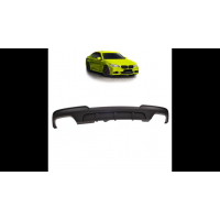 [Sport Rear Spoiler Diffuser Matt Black suitable for BMW 5 (F10) Sedan (F11) Touring 2009-2016]