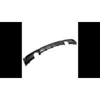 [Sport Rear Spoiler Diffuser Carbon Look suitable for BMW 3 (F30) Sedan (F31) Touring 2011-2018]