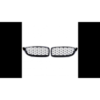 [Sport Grille Black All Gloss Black suitable for BMW 4 (F32, F82) Coupe (F33, F83) Convertible (F36) Gran Coupe 2013-2021]