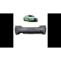 [Sport Bumper Rear PDC With Diffuser suitable for BMW 5 (E60) Sedan Pre-Facelift 2003-2007]