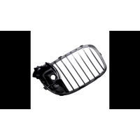 [Sport Grille Matt Black Camera suitable for BMW 7 (F01, F02, F03, F04) 2008-2015]