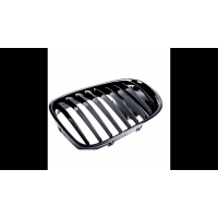 [Sport Grille Single Line Gloss Black Camera suitable for BMW 7 (F01, F02, F03, F04) 2012-2016]