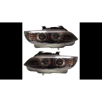 [Headlights Xenon Black DRL suitable for BMW 3 (E92) Coupe (E93) Convertible Pre-Facelift 2007-2010]