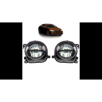 [Fog Lights Set Smoke suitable for BMW 5 (F10) Sedan (F11) Touring Facelift 2013-2017]