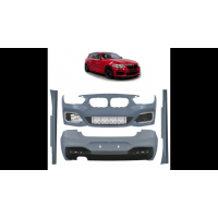 [Sport Bodykit Bumper Set PDC SRA suitable for BMW 1 (F21) Hatchback Facelift 2015-2019]