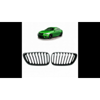 [Sport Grille Single Line Matt Black suitable for BMW 2 (F22) Coupe (F23) Convertible 2013-2021]