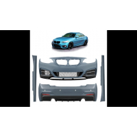 [Sport Bodykit Bumper Set PDC SRA suitable for BMW 2 (F22) Coupe (F23) Convertible 2012-2020]