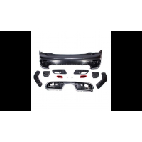 [Sport Bumper Rear suitable for MINI (F56) Hatchback (F57) Convertible Pre-Facelift 2013-2020]