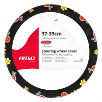 [Steering wheel cover SWC-58-M (37-39cm)]