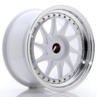 [JAPAN RACING JR26 - WHITE W/MACHINED LIP]