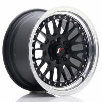 [JAPAN RACING JR10 - MATT BLACK/MACHINED LIP]