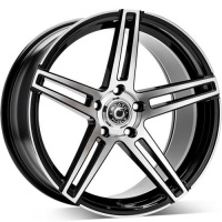 [WRATH ALLOY WHEELS WF-1 - GLOSS BLACK POLISHED FACE]