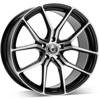 [WRATH ALLOY WHEELS WF-7 - GLOSS BLACK POLISHED FACE]