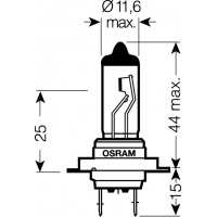 [OSRAM 12V H7 55W standard (1ks)]