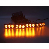 [PREDATOR LED vnější bezdrátový, 12x LED 1W, 12V, oranžový]