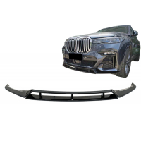 [Első lökhárító légterelő lip alkalmas BMW X7 G07 LCI M Sport (2020-Up) Piano Black modell]