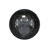 [LED motorkerékpár fényszóró alkalmas Honda CB250 CB400 CB500 CB1300 / Hornet 250 / Hornet 600 Hornet 900 / VTR250 VTEC400 75W 7 hüvelyes IP67 H4]