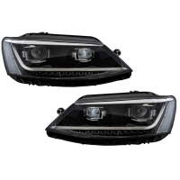 [LED DRL fényszórók VW Jetta Mk6 VI (2011-2017) dinamikus irányfény Xenon mátrix kivitel]