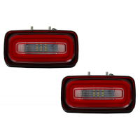 [LED-es hátsó lökhárító ködlámpa fénysorom Mercedes G-Class W463 (1989-2015) Red Clear típus]