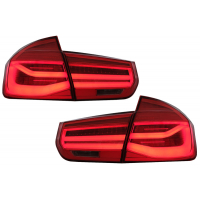 [LED-es hátsó lámpák átalakítása LCI-re, alkalmas BMW 3-as sorozatú F30 Pre LCI LCI (2011-2019) Red Clear, dinamikus szekvenciális kanyarodó lámpával]