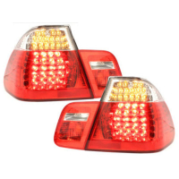 [LED-es hátsó lámpák BMW 3-as sorozat E46 Limousine 4D (1998-2001) Red Crystalhoz]